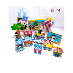 Mágico de Oz Caixinhas Para Festa 