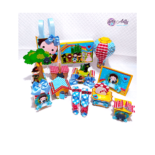 Mágico de Oz Caixinhas Para Festa 