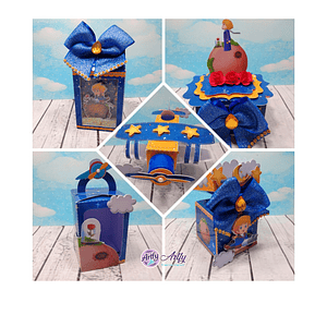 Caixinhas para festa o pequeno príncipe 