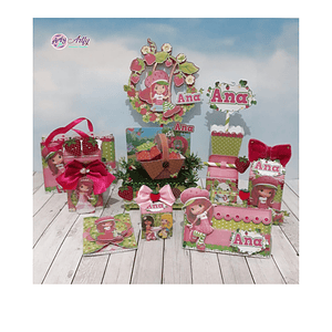 Kit Caixinhas Moranguinho 