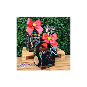 Caixinha Neon Menina