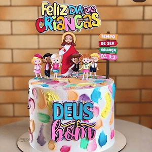 Topo de bolo - Jesus 