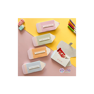 Lápis porta chocolate 