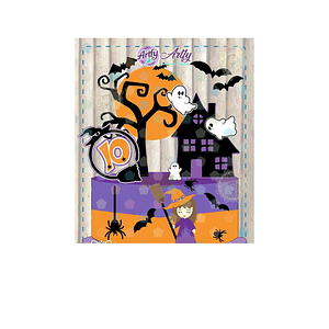 Topo de bolo - Halloween