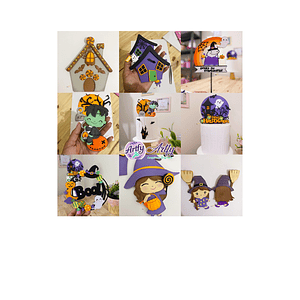 Kit Topinho De Bolo Halloween