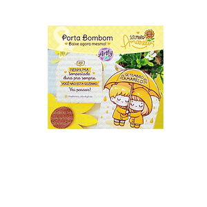 Porta Bombom - Setembro Amarelo 