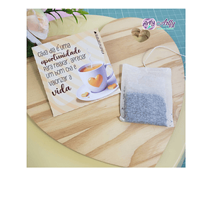 Setembro Amarelo Cartão Chá