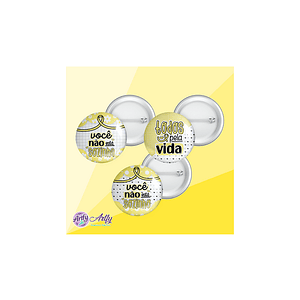 Bottons - Setembro Amarelo 