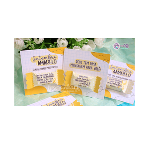 Bala e Card - Setembro Amarelo