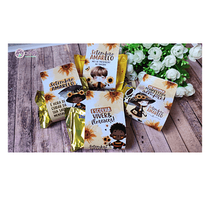 Caixinha Para Bombom - Setembro Amarelo