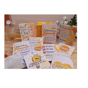 Envelope Para Chá - Setembro Amarelo