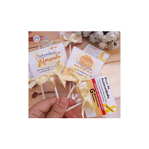 Porta Pirulito - Setembro Amarelo