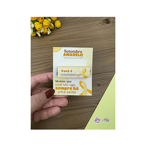 Capinha Para Bis - Setembro Amarelo