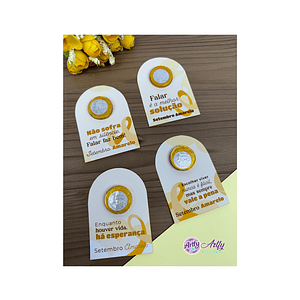 Card Moedinha - Setembro Amarelo
