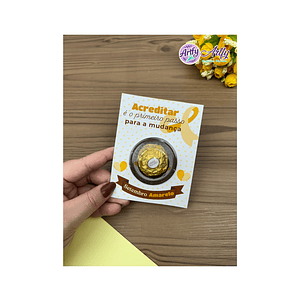 Caixinha Para Doce - Setembro Amarelo