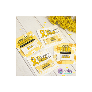 Setembro Amarelo Cartão Balinha