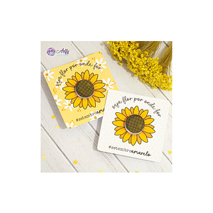 Setembro Amarelo Cartão 