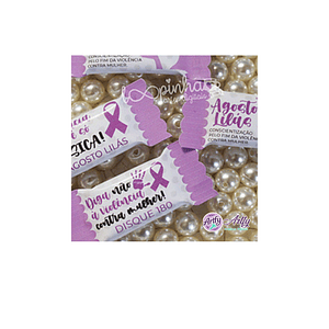 Balinha Agosto Lilás 