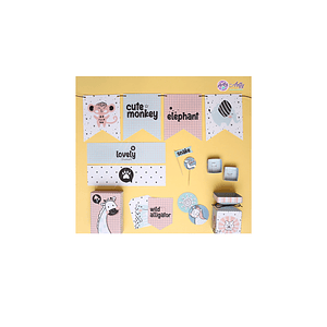 Kit Festa Zoológico Baby  