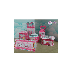 Caixinha Para Festa Menina