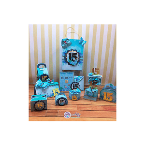Kit 15 Anos Azul