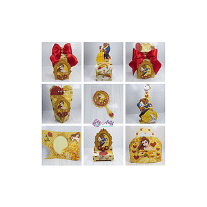 Caixinhas Bela e a Fera 