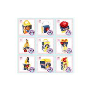 Kit Caixinhas Para Festa Bela e a Fera 
