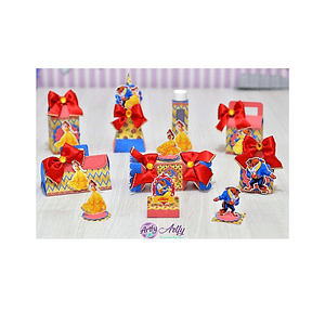 Caixinha Festinha Bela e a Fera