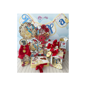 Kit Festa Bela e a Fera