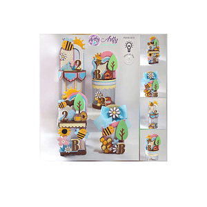 Abelhinha Jardim Caixinhas 