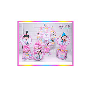 Caixinha Agnes e os Minions 