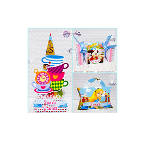 Caixinha Alice No Pais Das Maravilhas 