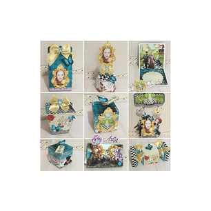 Kit Caixinhas Alice Adulta 