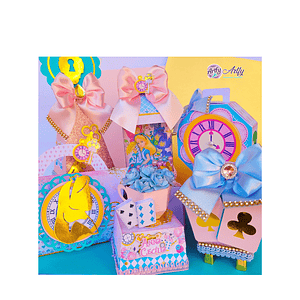 Caixinhas Alice No Pais Das Maravilhas 