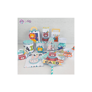 Animais Caixinhas e Topo de Bolo