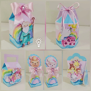 Caixinhas Baby Arca de Noé 