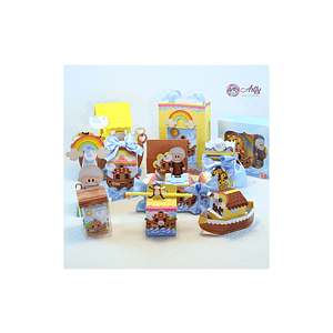 Kit Caixinhas Arca De Noé 