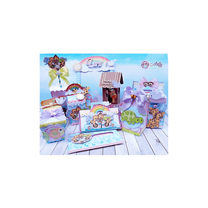 Kit Topo De Bolo e Caixinhas Arca de Noé 