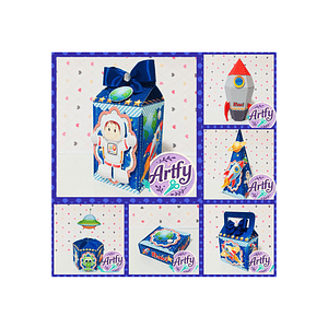 Caixinhas Astronautas 