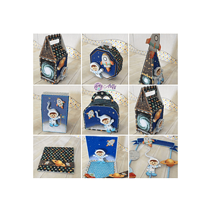 Astronauta Caixinhas 