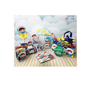 Kit Caixinhas Astronauta