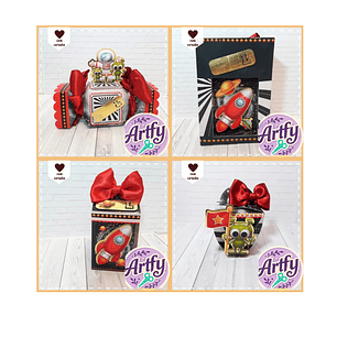 Astronauta Caixinhas 