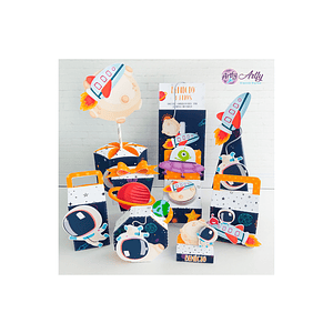 Astronauta Caixinhas Para Festa