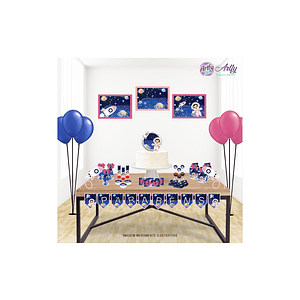 Kit Festa Astronauta 