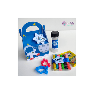 Caixinha Lembrancinha Astronauta 