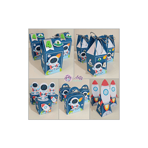 Astronauta Caixinhas 