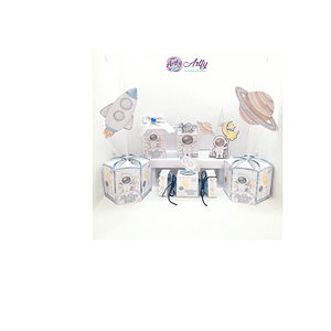 Astronauta Caixinhas Para Festa