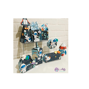 Caixinhas Astronautas 