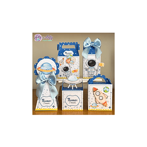 Caixinhas Astronautas 