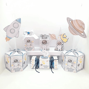 Caixinhas Astronautas 